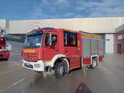 Neues Feuerwehrauto